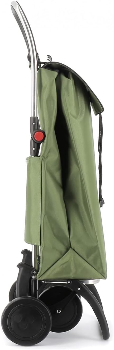 Rolser I-Max MF 4 Wheel Foldable Shopping Trolley - Kaki