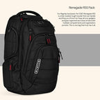 OGIO Renegade Backpack (Renegade, Black Pindot)