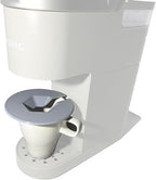 Coffee Mug Cup Splash Splatter Guard Screen compatible with Keurig and other single serve brewing machines (Gray)