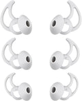Earbud Replacement Tips Silicone Earbud Tips Compatible with Bose Quietcomfort and Sport Headphone Rubber Tips Ear Bud Covers 3 Pairs S M L Gray