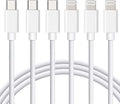Mitesbony USB C to Lightning Cable [MFi Certified] 3Pack 6FT iPhone Charger Cord Power Delivery Type C Fast Charging Cord Compatible with iPhone 14 13 12 11 Pro Max XS Max XR X 8 iPad,White