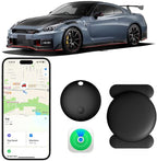 Mini GPS Tracker for Vehicles Work with Apple Find My, Tracker Device for Vehicles No Subscription No Monthly Fee Car Tracker Device Hidden Magnetic Real-Time Tracking for Cars Bikes