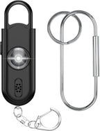 Personal Safety Alarm for Women Girls, 130dB Loud Siren + LED Light, Stylish Keychain, Easy-Pull Emergency Self-Defense for Night Safety, Running, Travel, College Students Self Defense Device Gift
