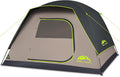 Happy Travel Camping Tent, 4/6 Person Dome Tents for Camping with Rainfly, Waterproof Clip Easy Setup Portable Family Tent with Mesh Windows, 20% More Headroom Backpacking Tents for Camping & Hiking