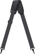 Shoulder Strap 72 inch, Universal Replacement Laptop Shoulder Strap with Adjustable Buckles and Metal Hooks for Briefcase Laptop Messenger Bag Crossbody Bag Luggage/Duffel, Dark Gray