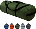 175L Extreme Duffel Bag, Heavy-Duty Gear Bag, 1050D Tuff Cloth, Diamond Ripstop, Reinforced Stitching - Green (18” x 42")