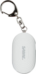 SABRE 2-in-1 Personal Alarm with LED Light, 130dB Personal Safety Siren, Snap Hook for Instant Access, 1,250 Foot (381 Meters) Range, Compact Design for Easy Attachment to Purse, Bag, or Keys