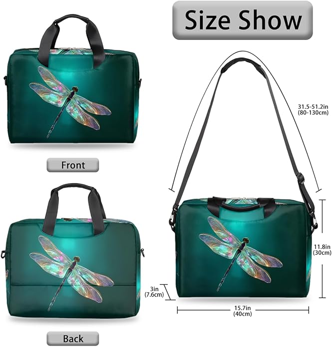 Cute Laptop Shoulder Bag for Women Men, Computer Laptop Bag Laptop Sleeve Case Laptop Satchel Briefcase Carrying Bag QA-1