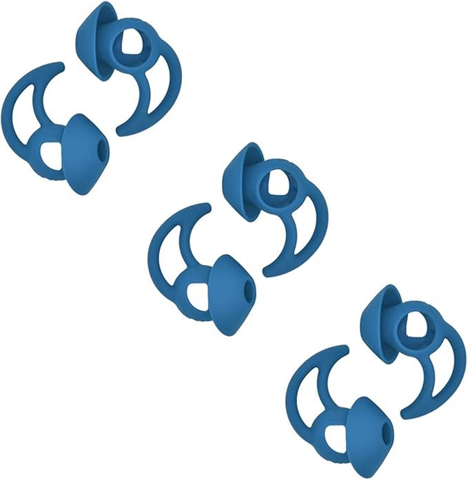 Earbud Replacement Tips Earbud Covers Silicone Tips Compatible with Bose Quietcomfort and Sport Headphone Eartips Ear Bud Tips Large 3 Pairs