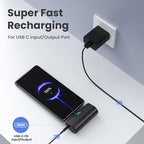 [2-Pack]Portable Charger for iPhone 17/16/15 Series,Upgraded 5200mAh PD USB C Power Bank Built-in USB-C Connector, Battery Pack Compatible with iPhone 17/17 Pro/17 Pro Max/16/15 Series,Samsung,Android