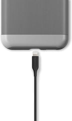 Amazon Basics 2-Pack Apple MFi Certified USB-A to Lightning Charging Cable for iPhone 14 13 12 11 X Xs Pro, Pro Max, Plus, iPad, 3 Foot, Black