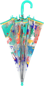 Kids Clear Umbrella for Rain Dome Bubble Umbrellas Windproof for Kids Boys and Girls