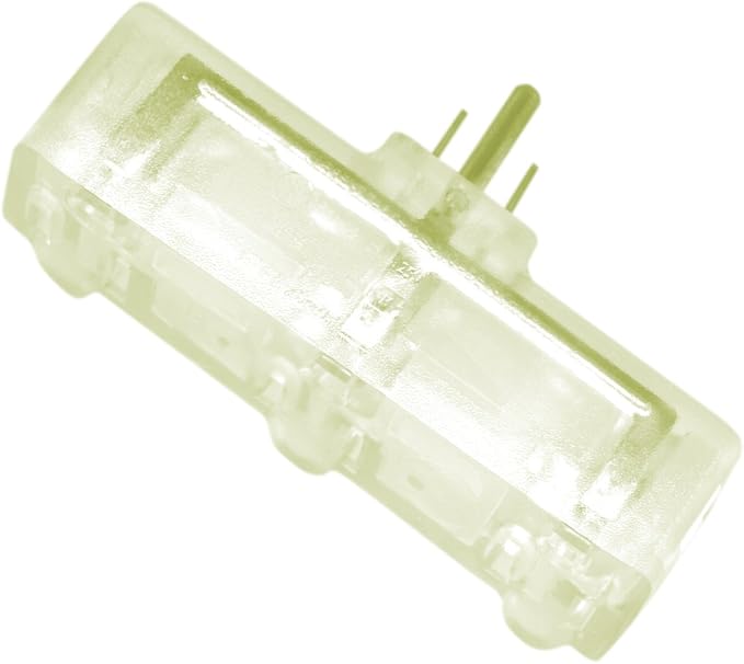 Southwire Woods Coleman Adapter - Expands Power Access - 3 Outlet Grounded Outlet Adapter - 125V 15A - Durable Clear Triple Plug Adapter - Single Pack
