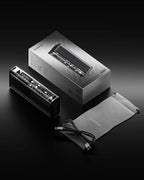 SHARGEEK 140 Power Bank, 140W Output 20000mAh Portable Charger with Screen Display, Transparent, USB C& USB A Port Laptop Power Bank for iPhone 17/16/15/14 Series MacBook Steam Deck