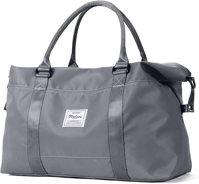 HYC00 Travel Duffel Bag,Carry-on Overnight Weekender Bags for Women,Sports Tote Gym Bag with Wet Pocket