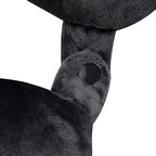 Wolf Essentials Adult Cozy Soft Microfiber Neck Pillow, Compact, Perfect for Plane or Car Travel, Black (Pack of 2)