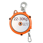 Adjustable Retractable Hanging Scale, 1pc Spring Balance with 1.5m Rope, 22-30kg Capacity, Perfect for Luggage & Package Weighing, Portable & Durable Design