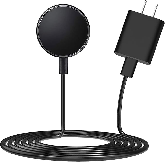 Watch Charger Compatible for Samsung Galaxy Watch 8/8 Classic,7/6/Ultra, 5/5 Pro/4/4/6 Classic/3/Active 2/Active 1, Magnetic Wall Fast Charging Adapter & Cable, Magnetic Wireless Charging Cable 3.3FT