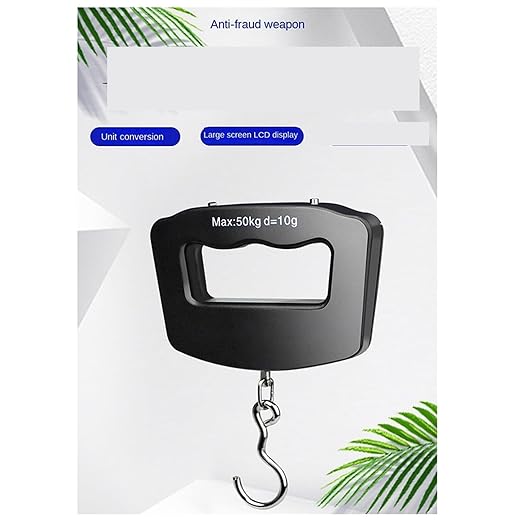 Luggage Weight Scale, 50KG Travel Luggage Scale Portable Handheld Electronic Scale with Hook Weighing, Handheld Scale,for Travel