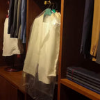 30 Pack Clear Plastic Clothes Covers 35.4inch Dry Cleaning Hanging Dust Proof Garment Bags for Home Storage Clothing Stores & Dry Cleaners.