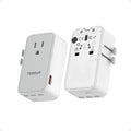 TESSAN Universal Travel Adapter 70W, Ultra Thin International Power Adapter with 4 USB Ports (3 USB C), Worldwide Plug Adaptor for US to European UK Australia Spain France Ireland (Type C G A I)