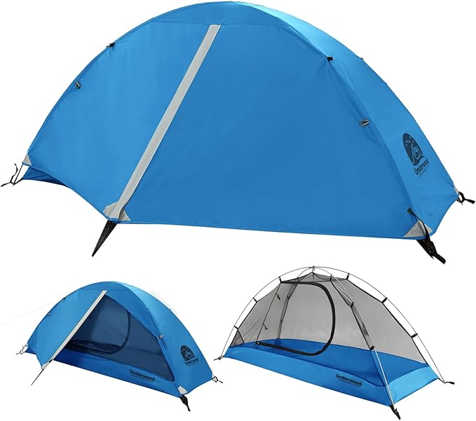 1/2 Person Backpacking Tent for Camping - Ultralight & Waterproof Outdoor Camping Tent, Easy Set Up Compact Tent for 3 Season, Lightweight Tents for Hiking by Underwood Aggregator