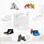 Shoe Drying Bag, Reusable Sneaker Drying Mesh Bags, Laundry Bag for Dryings Shoes, with Zipper Strap for Washing Machine, Shoes, Clothing, for Most Dryers Door(COLOR:white)