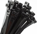 Armpow 18 inch Black Zip Ties Heavy Duty 100 PACK, 200 LBS Ultra Exclusive Strong Plastic Wire Ties, Large Cable Ties Extra Long Tie Wraps, Indoor and Outdoor UV Resistant