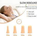 LYSIAN Ultra Soft Foam Ear Plugs for Sleeping Noise Cancelling - 38dB Noise Reduction Earplugs for Snoring, Work, Shooting (Beige Color)