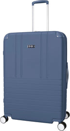 Jessica Simpson Countryside 30" Expandable 8-Wheel Spinner Large Checked Luggage Suitcase, Oceanview