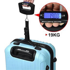 Luggage Weight Scale, Portable Scale Digital LCD Display 110lb/50kg Electronic Luggage Hanging Hook Suitcase Travel Baggage Bag Weight Balance Tools,for Travel