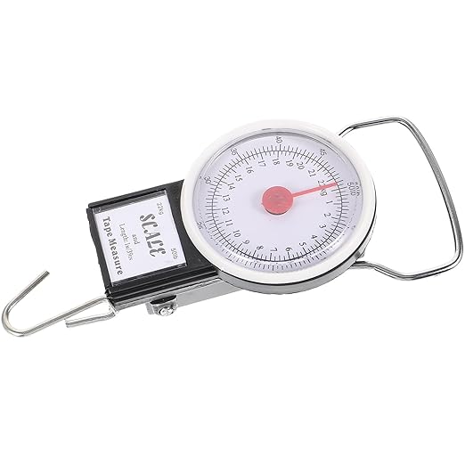 Portable Digital Luggage Weight Scale with Hook 20lb Hanging Travel Scale for Suitcase and Baggage Weighing for Travel