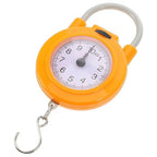 Healifty Portable Mini Spring Luggage Weight Scale with Hook High Precision Handheld Travel Scale for Suitcases and Fishing for Weighing
