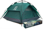 Reactive Outdoor Tent - 3 Second Tent - 3 Sec Instant Pop Up Tent - Easy and Quick Setup Camping Tent - 1 Person Setup Waterproof Double Layer Outdoor Camping Tent