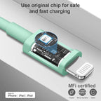 iPhone Charger Fast Charging USB C Charger Block Type C Charging iPad Chargers with 6FT C Chargers Cord Compatible with iPhone14/14 Pro Max/13/13Pro/12/12 Pro/11,iPad(Green)