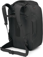 Osprey Sojourn Porter 65L Travel Backpack - Carry-On Compliant Luggage with StraightJacket Compression and Padded Laptop Sleeve - Durable Pack for International or Urban Travel Black