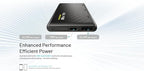 Nitecore NB Plus 10,000mAh Power Bank, Ultra Lightweight and Slim USB-C and USB-A Ports for Phones, iPads and More Travel Ready Fast Charging 5V/3A QC PD