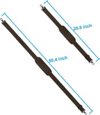 Taygeer Replacement Bag Strap, Universal Adjustable Shoulder Strap Belt with Hook Breathable Non-Slip Pad, Fit Luggage Canvas Tool Satchel Makeup Handbag Duffle Bag Briefcase, Brown