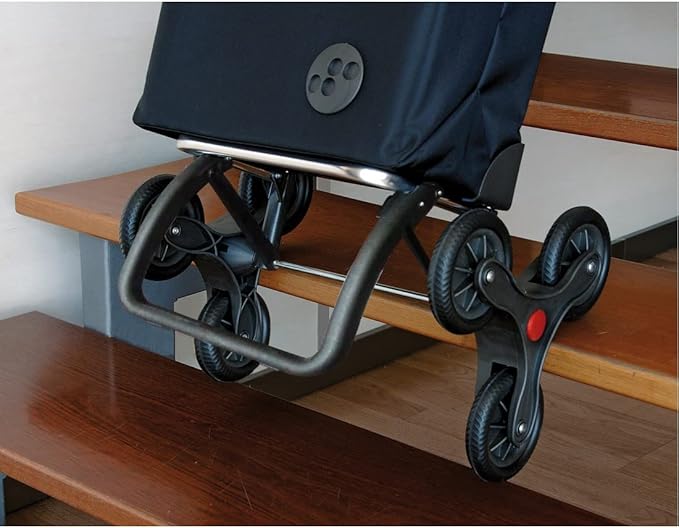 Rolser I-Max MF 6 Wheel Stair Climber Foldable Shopping Trolley - Lima