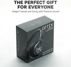ARTIX Over Ear Headphones Wired with Microphone and Volume Control, Foldable Noise Isolating Headset with Deep Bass for School, Laptop, Computer, Chromebook, Tablet, Travel (3.5mm Jack)