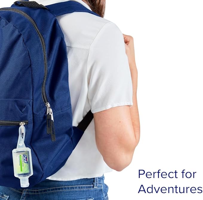Travel Toiletry Kit with TSA Approved Essentials, 8-Piece Set & Reusable Bag