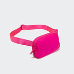 Pander Two Way Zipper Fanny Pack Nylon Everywhere Belt Bag for Women, Water Repellent Waist Packs, Crossbody Bags with Adjustable Strap (Sonic Pink).