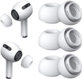 [3 Pairs] Replacement Ear Tips for Airpods Pro and Airpods Pro 2nd Generation with Noise Reduction Hole, Silicone Ear Tips for Airpods Pro with Portable Storage Box and Fit in The Charging Case(Large)