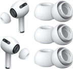[3 Pairs] Replacement Ear Tips for Airpods Pro and Airpods Pro 2nd Generation with Noise Reduction Hole, Silicone Ear Tips for Airpods Pro with Portable Storage Box and Fit in The Charging Case(Large)