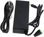 12V 8A 96W Power Supply Adapter AC to DC Converter Charger AC 110V ~ 240V to DC 12V 8Amp Transformer for Water Pump, CCTV, Computer Project