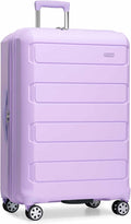 Traveler's Choice Pagosa Hardshell Expandable Luggage with Spinner Wheels, Lavender, 30-Inch Large