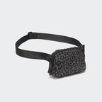 Pander Two Way Zipper Fanny Pack Nylon Everywhere Belt Bag for Women, Water Repellent Waist Packs, Crossbody Bags with Adjustable Strap (Grey Leopard)