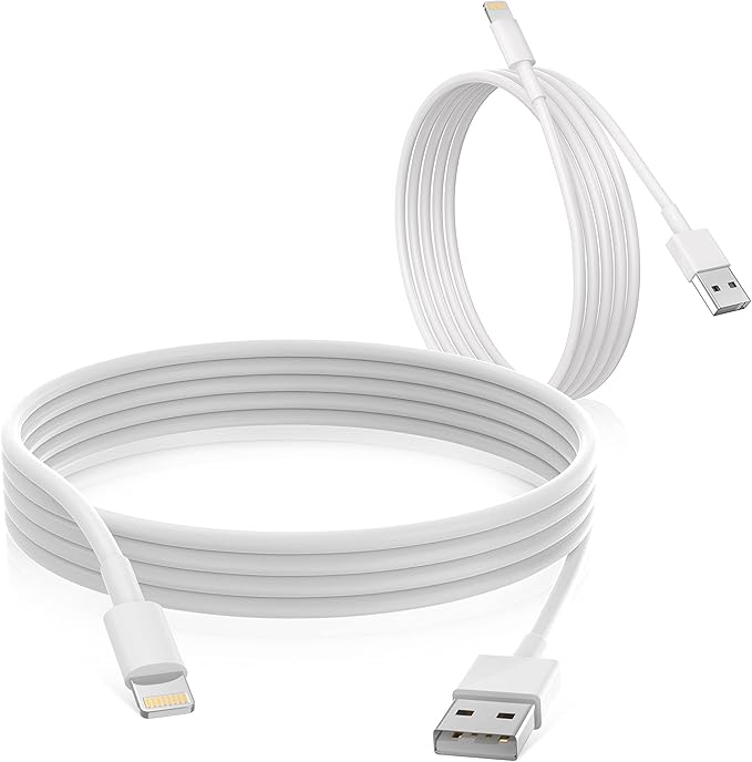 Apple iPhone Charger Cable, 2 Pack Original Lightning to USB Cables Apple MFI Certified 6 Ft, Fast iPhone Charging Cord for iPhone 11/11Pro/11Max/ X/XS/XR/XS Max/8/7/6/5S/SE