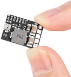 DROK DC 12V to 5V Buck Converter, 10pcs Mini Voltage Regulator Board DC 4.5-20V 12V 9V Step Down to 1-16V 5V Reducer 3A Fixed Adjustable Volt Output Transformer Power Supply Stabilizer Module