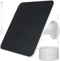 Solar Panel Charger Compatible with Eufycam 2C/2C Pro/E40/E20/2/2 Pro/E, 5V 5W Continuously Charging, 9.8ft Cable, Weatherproof (1Pack)